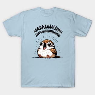 Little Screaming Sparrow T-Shirt